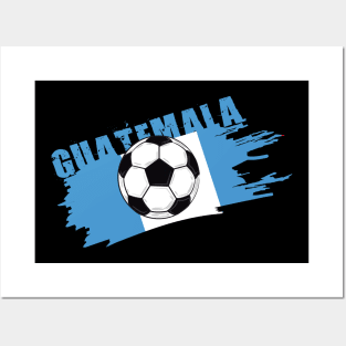 Guatemala Soccer Guatemala Futbol Football Guatemalan Flag Jersey Posters and Art